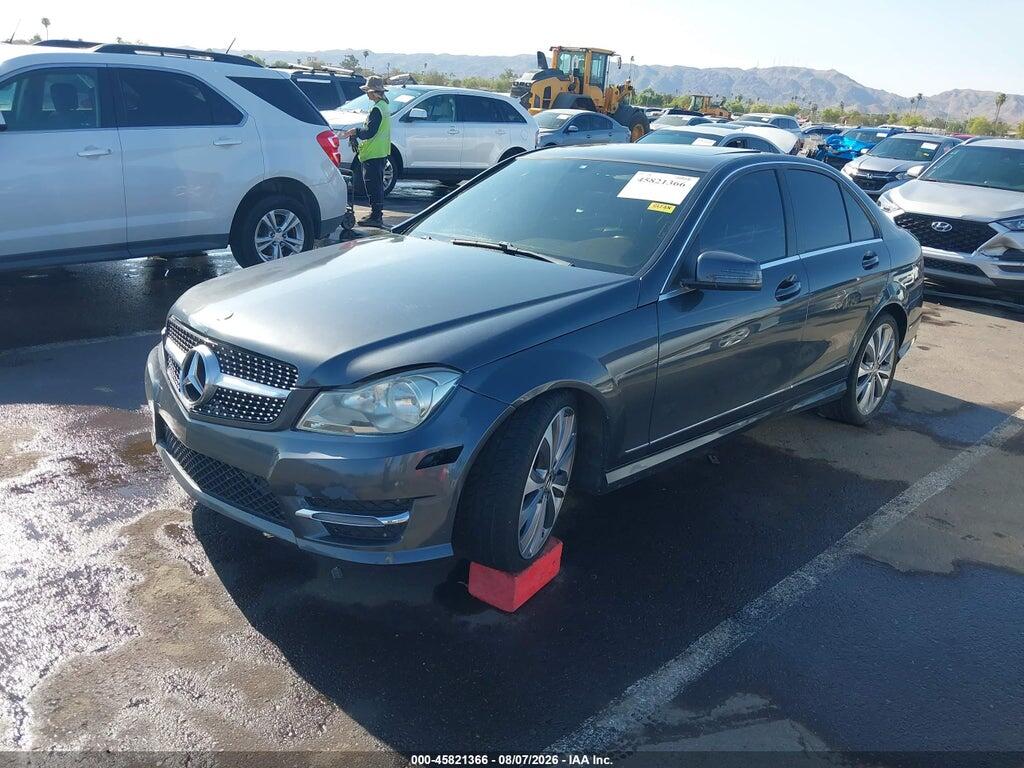 WDDGF4HBXEG239568 2014 MERCEDES-BENZ C 250 photo no. 2