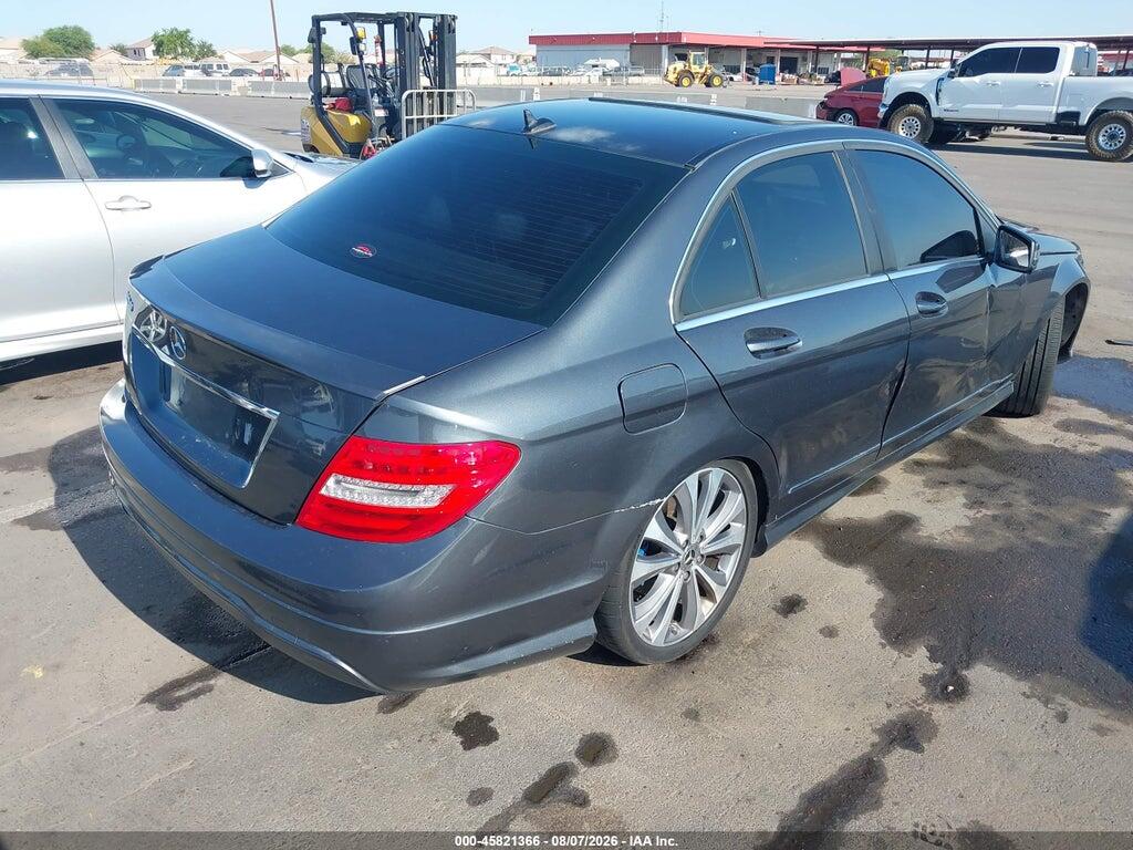 WDDGF4HBXEG239568 2014 MERCEDES-BENZ C 250 photo no. 4