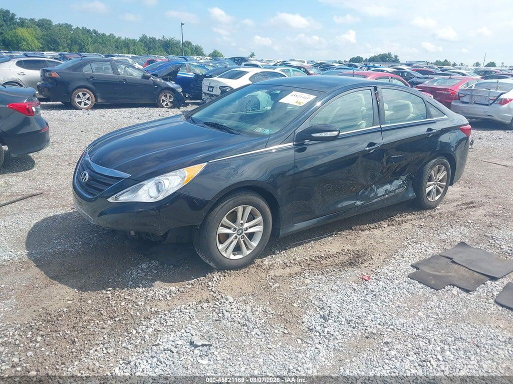 5NPEB4AC9EH894073 2014 HYUNDAI SONATA photo no. 2