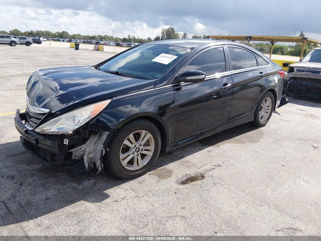 5NPEB4AC6EH941348 2014 HYUNDAI SONATA photo no. 2