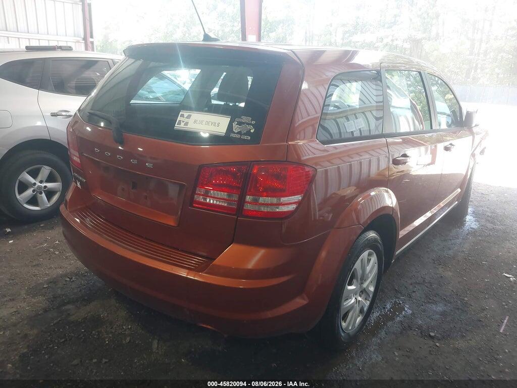 3C4PDCAB6ET237297 2014 DODGE JOURNEY photo no. 4