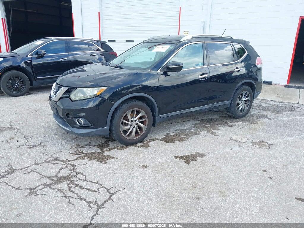 5N1AT2MV8EC837397 2014 NISSAN ROGUE photo no. 2