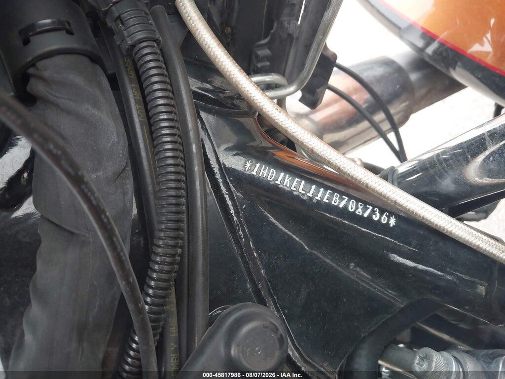 1HD1KEL11EB708736 2014 HARLEY-DAVIDSON FLHTK photo no. 10