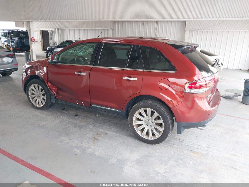 2LMDJ6JK3EBL04799 2014 LINCOLN MKX photo no. 3