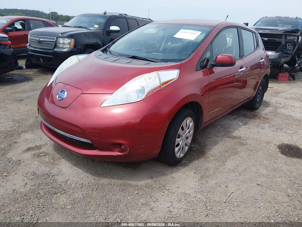 1N4AZ0CP2EC331290 2014 NISSAN LEAF photo no. 2