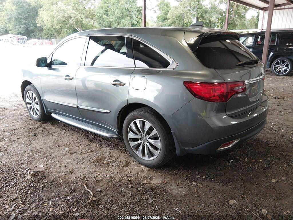 5FRYD4H45EB011413 2014 ACURA MDX photo no. 3