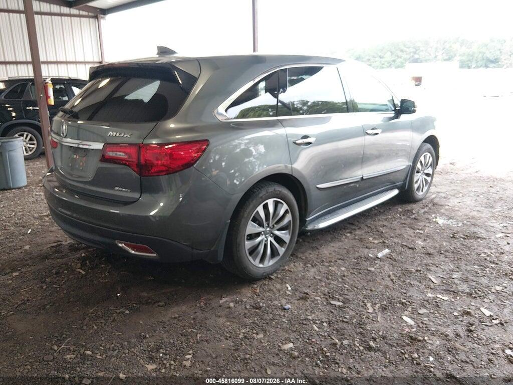 5FRYD4H45EB011413 2014 ACURA MDX photo no. 4