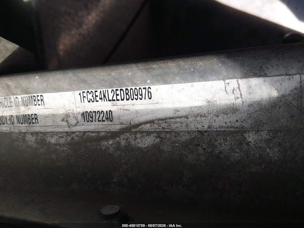 1FC3E4KL2EDB09976 2014 FORD E-450 STRIPPED photo no. 8