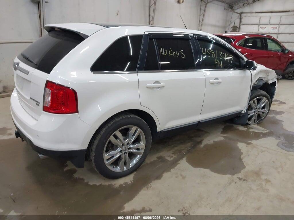 2FMDK4KC0EBB52825 2014 FORD EDGE photo no. 4