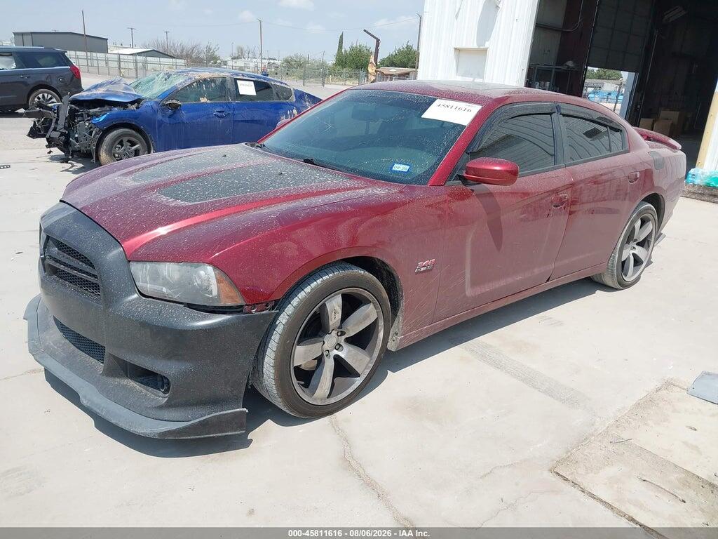 2C3CDXCT4EH219048 2014 DODGE CHARGER photo no. 2