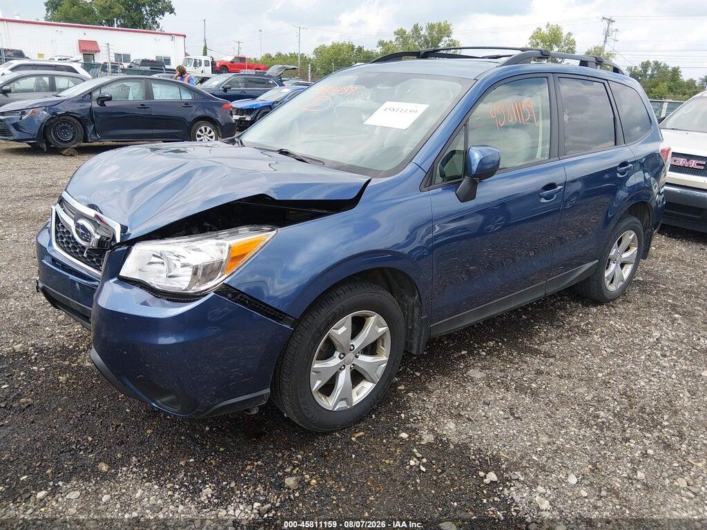 JF2SJAGCXEH502987 2014 SUBARU FORESTER photo no. 2