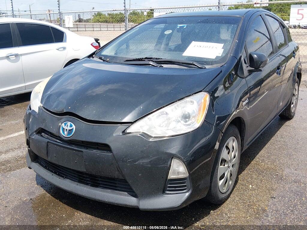 JTDKDTB32E1073796 2014 TOYOTA PRIUS C photo no. 2