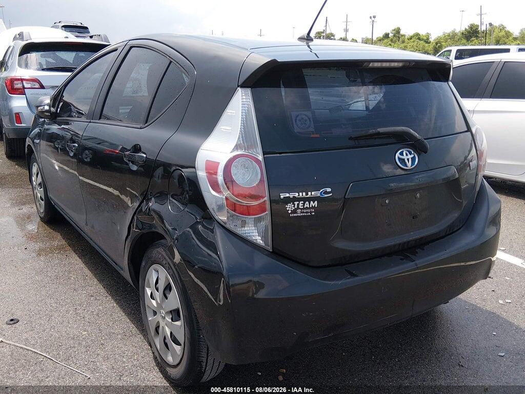 JTDKDTB32E1073796 2014 TOYOTA PRIUS C photo no. 3