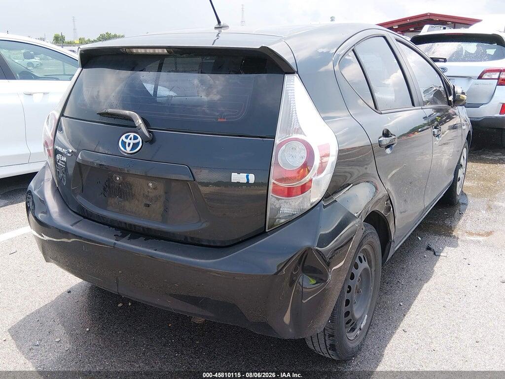 JTDKDTB32E1073796 2014 TOYOTA PRIUS C photo no. 4