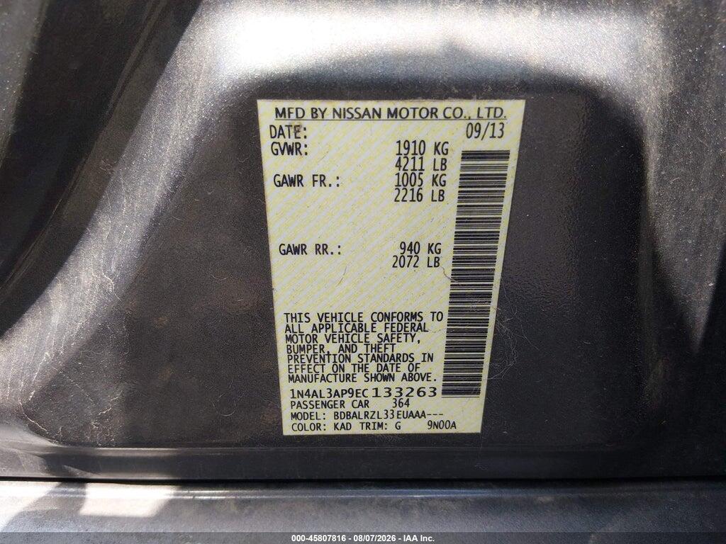 1N4AL3AP9EC133263 2014 NISSAN ALTIMA photo no. 9