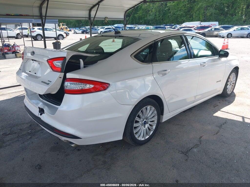 3FA6P0LU9ER362507 2014 FORD FUSION HYBRID photo no. 4