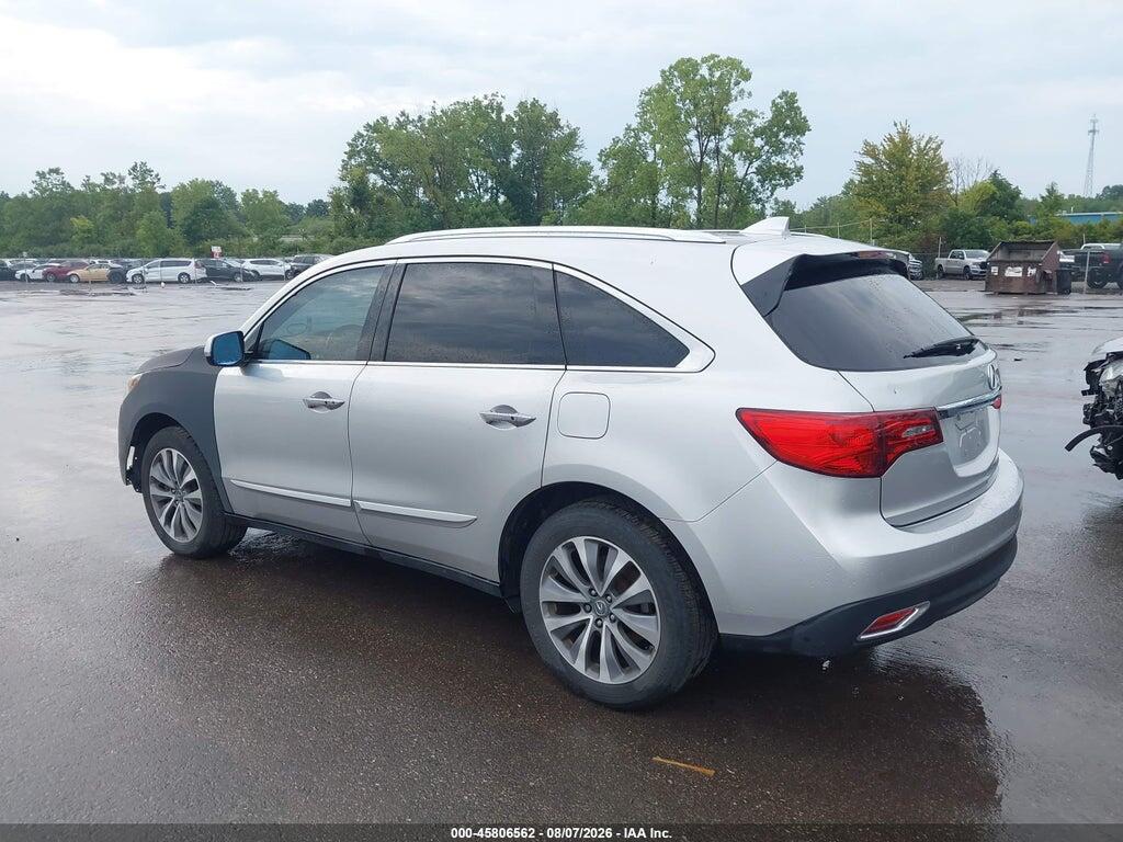 5FRYD3H46EB003394 2014 ACURA MDX photo no. 3
