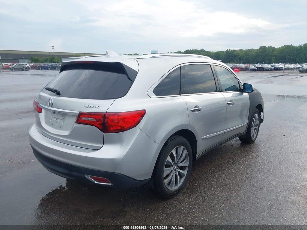 5FRYD3H46EB003394 2014 ACURA MDX photo no. 4