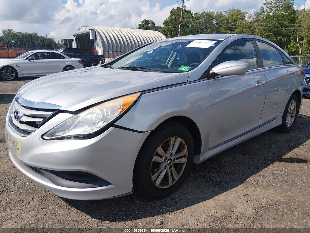 5NPEB4AC3EH890858 2014 HYUNDAI SONATA photo no. 2