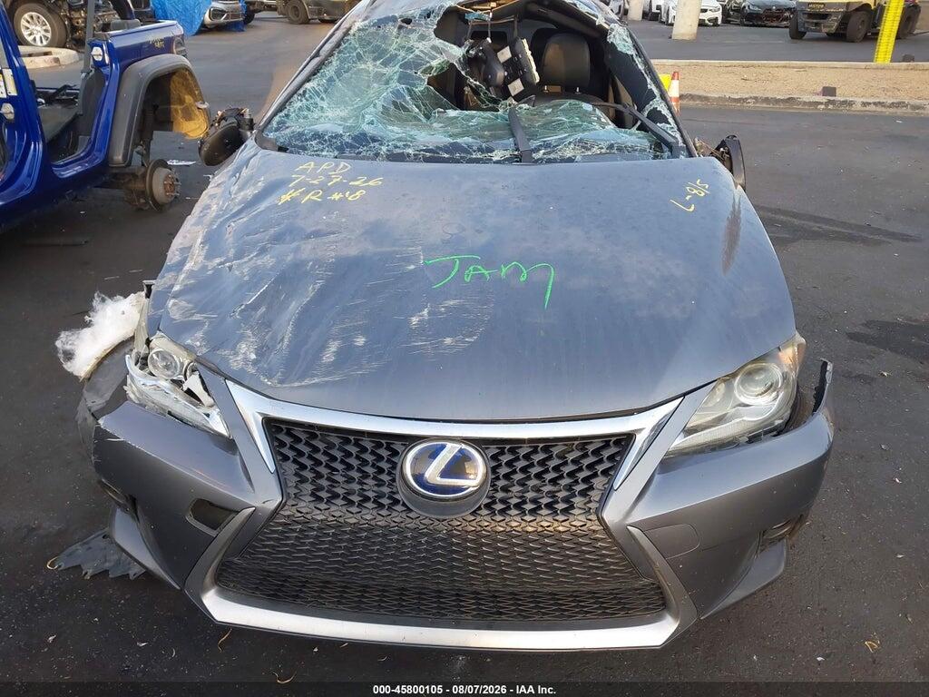 JTHKD5BH5E2183564 2014 LEXUS CT 200H photo no. 10