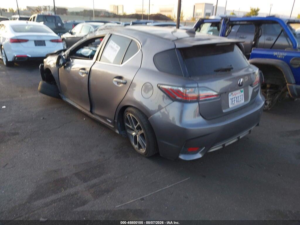 JTHKD5BH5E2183564 2014 LEXUS CT 200H photo no. 3