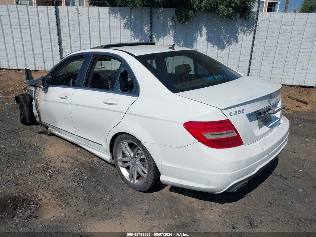 WDDGF4HB1EG210962 2014 MERCEDES-BENZ C 250 photo no. 3