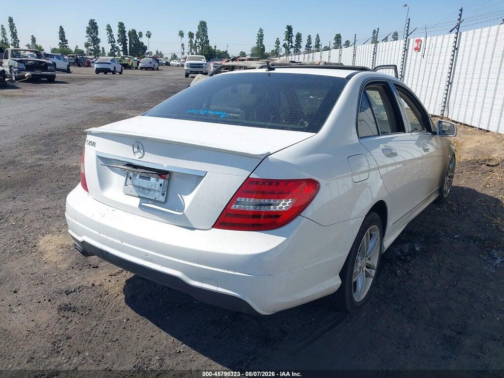 WDDGF4HB1EG210962 2014 MERCEDES-BENZ C 250 photo no. 4