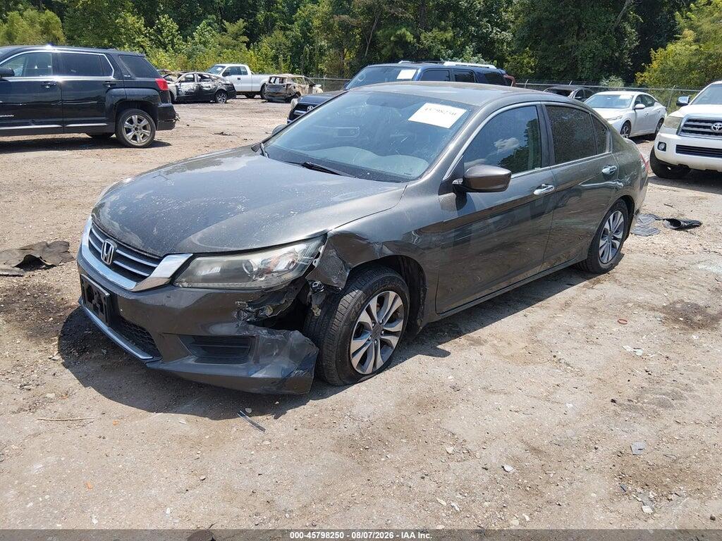 1HGCR2F31EA006344 2014 HONDA ACCORD photo no. 2