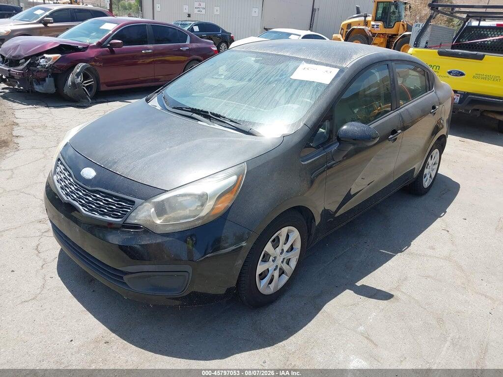 KNADM4A31E6333475 2014 KIA RIO photo no. 2