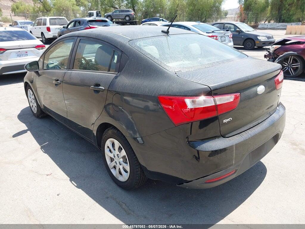 KNADM4A31E6333475 2014 KIA RIO photo no. 3