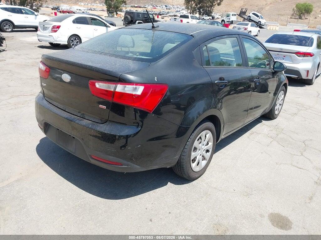 KNADM4A31E6333475 2014 KIA RIO photo no. 4