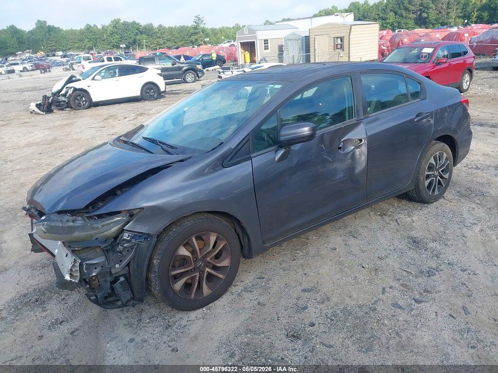 2HGFB2F81EH554598 2014 HONDA CIVIC photo no. 2