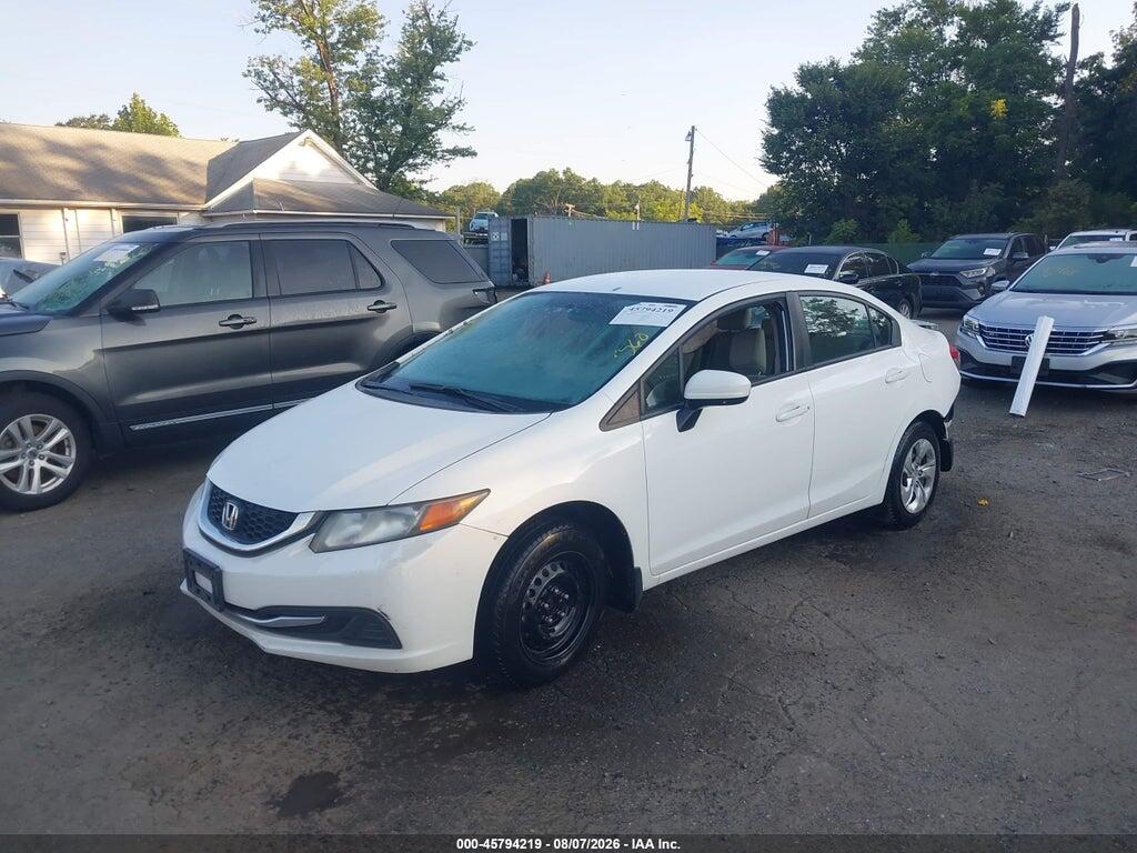 19XFB2F58EE033183 2014 HONDA CIVIC photo no. 2