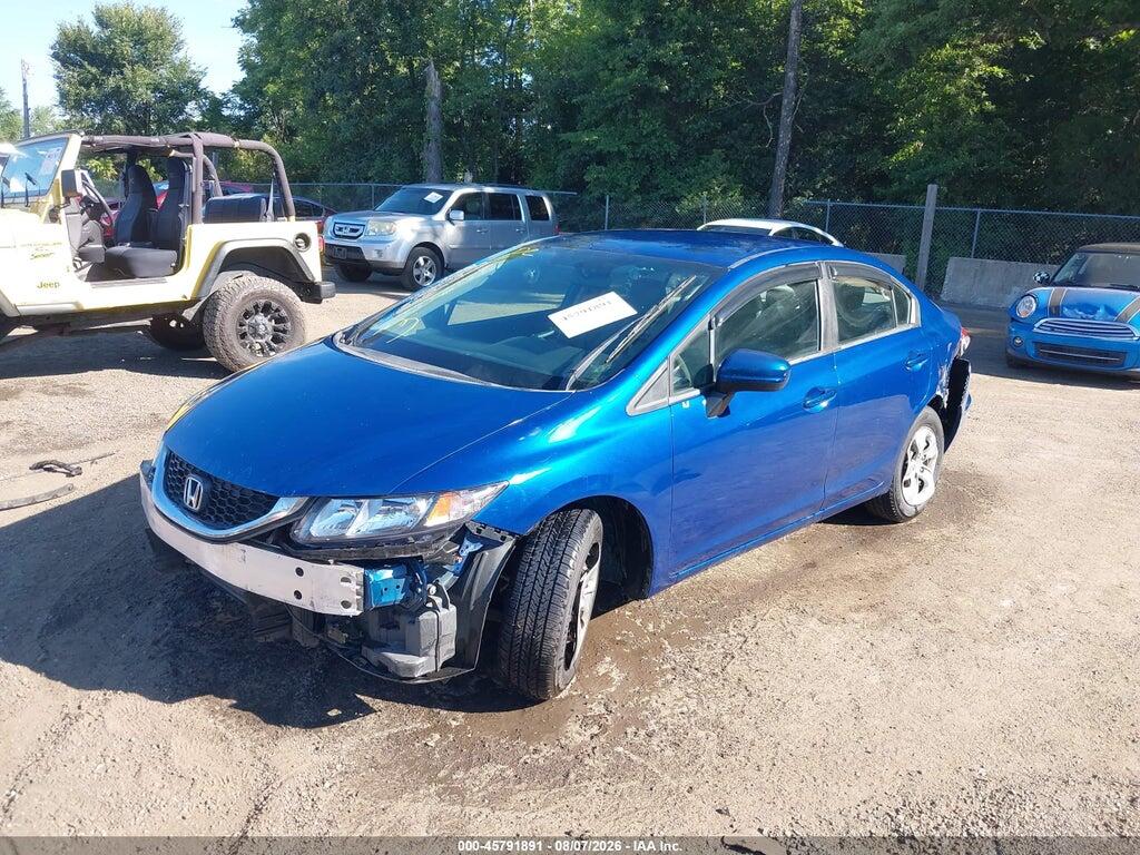19XFB2F5XEE212714 2014 HONDA CIVIC photo no. 2