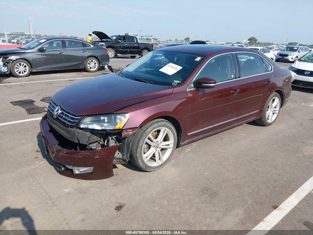 1VWCT7A36EC044996 2014 VOLKSWAGEN PASSAT photo no. 2