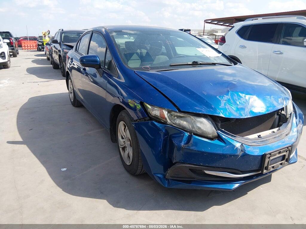 19XFB2F54EE024187 2014 HONDA CIVIC photo no. 1