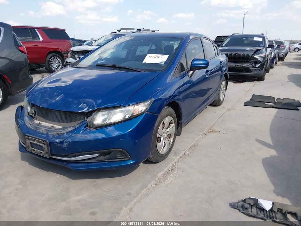 19XFB2F54EE024187 2014 HONDA CIVIC photo no. 2