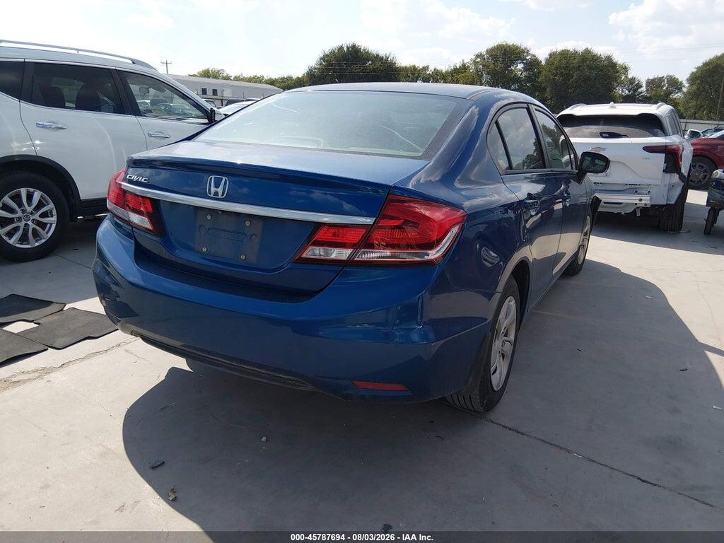 19XFB2F54EE024187 2014 HONDA CIVIC photo no. 4