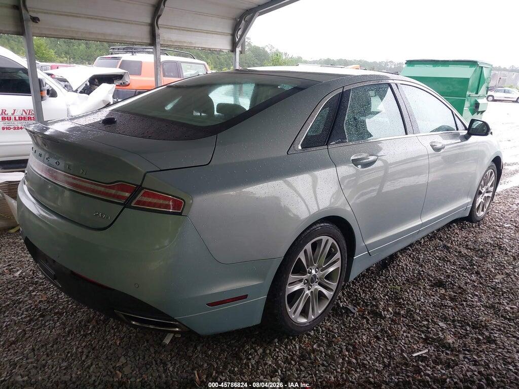 3LN6L2LU7ER828660 2014 LINCOLN MKZ HYBRID photo no. 4