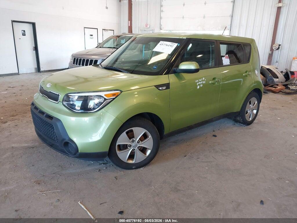 KNDJN2A20E7735531 2014 KIA SOUL photo no. 2
