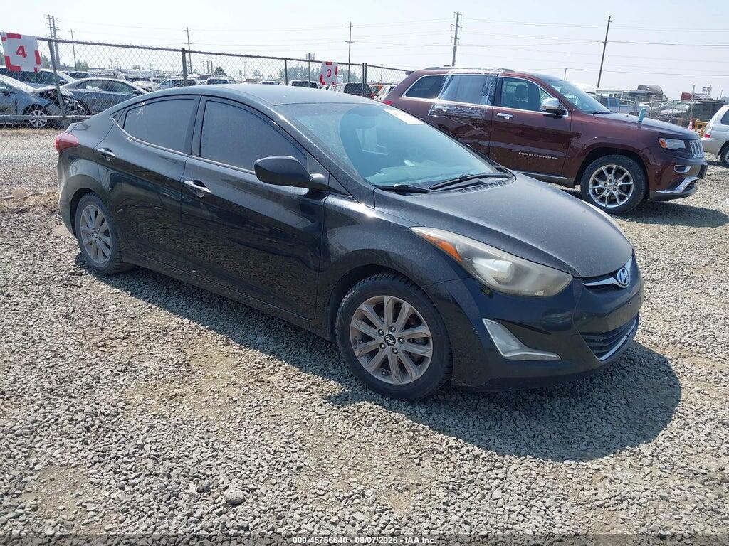 KMHDH4AEXEU074646 2014 HYUNDAI ELANTRA photo no. 1