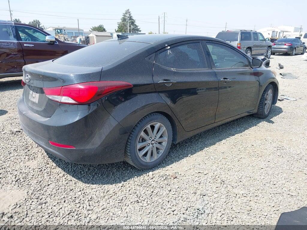 KMHDH4AEXEU074646 2014 HYUNDAI ELANTRA photo no. 4
