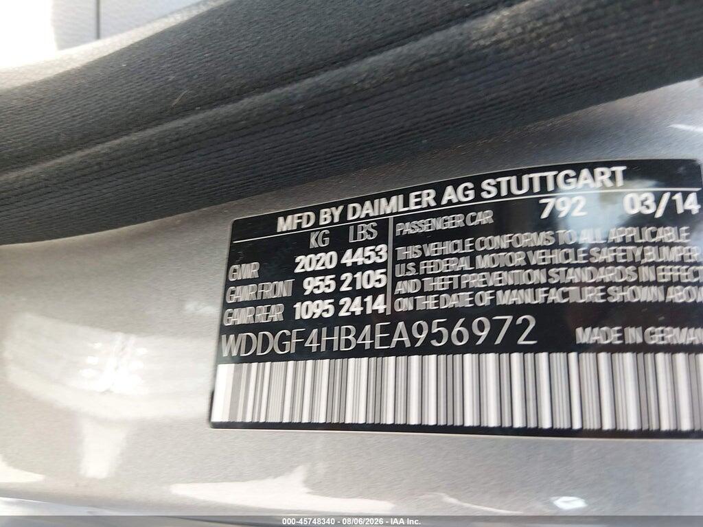 WDDGF4HB4EA956972 2014 MERCEDES-BENZ C 250 photo no. 9