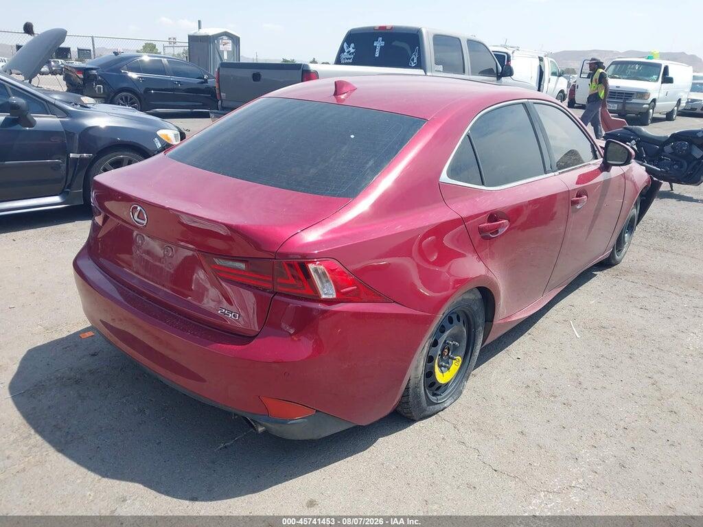 JTHBF1D22E5016668 2014 LEXUS IS 250 photo no. 4