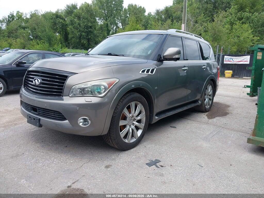JN8AZ2NC1E9351306 2014 INFINITI QX80 photo no. 2