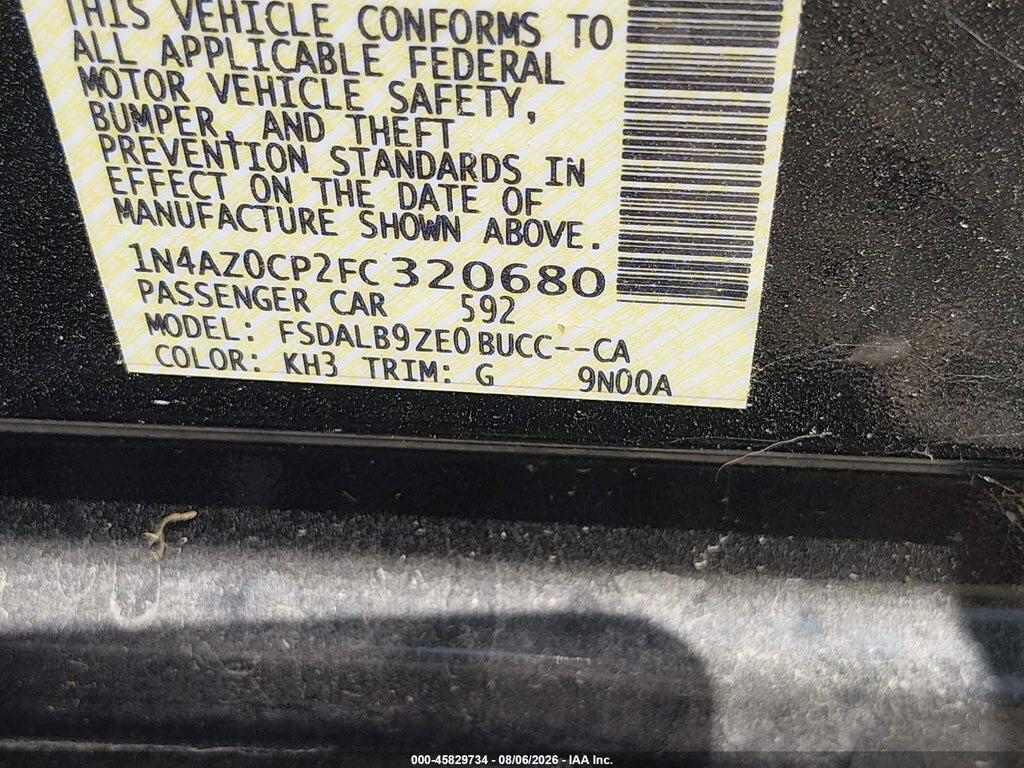 1N4AZ0CP2FC320680 2015 NISSAN LEAF photo no. 9
