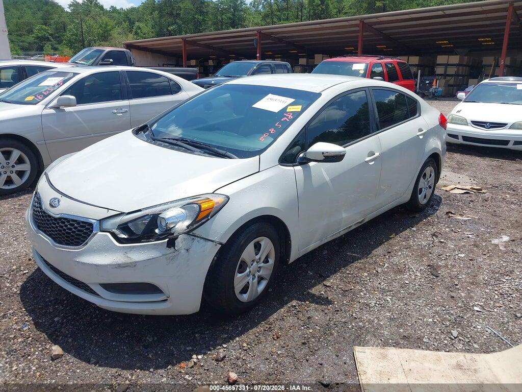 KNAFK4A62F5308598 2015 KIA FORTE photo no. 2