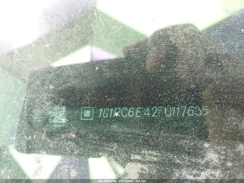 1G1RC6E42FU117635 2015 CHEVROLET VOLT photo no. 9