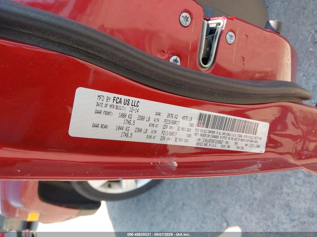 1C4NJRFBXFD248967 2015 JEEP PATRIOT photo no. 9