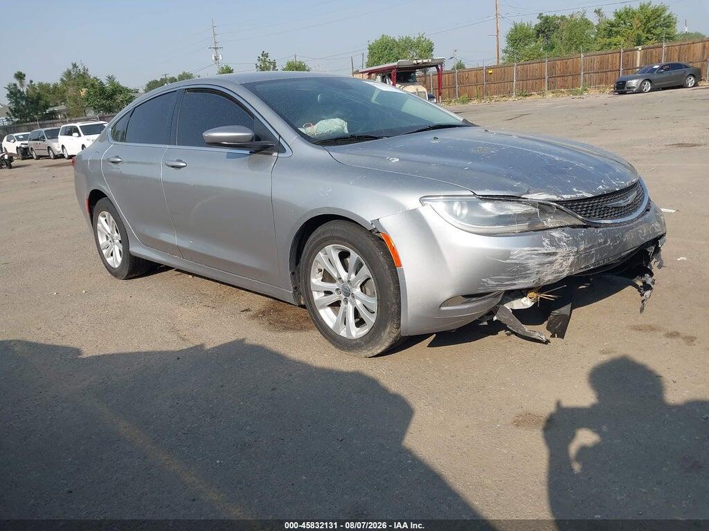 1C3CCCABXFN719262 2015 CHRYSLER 200 photo no. 1